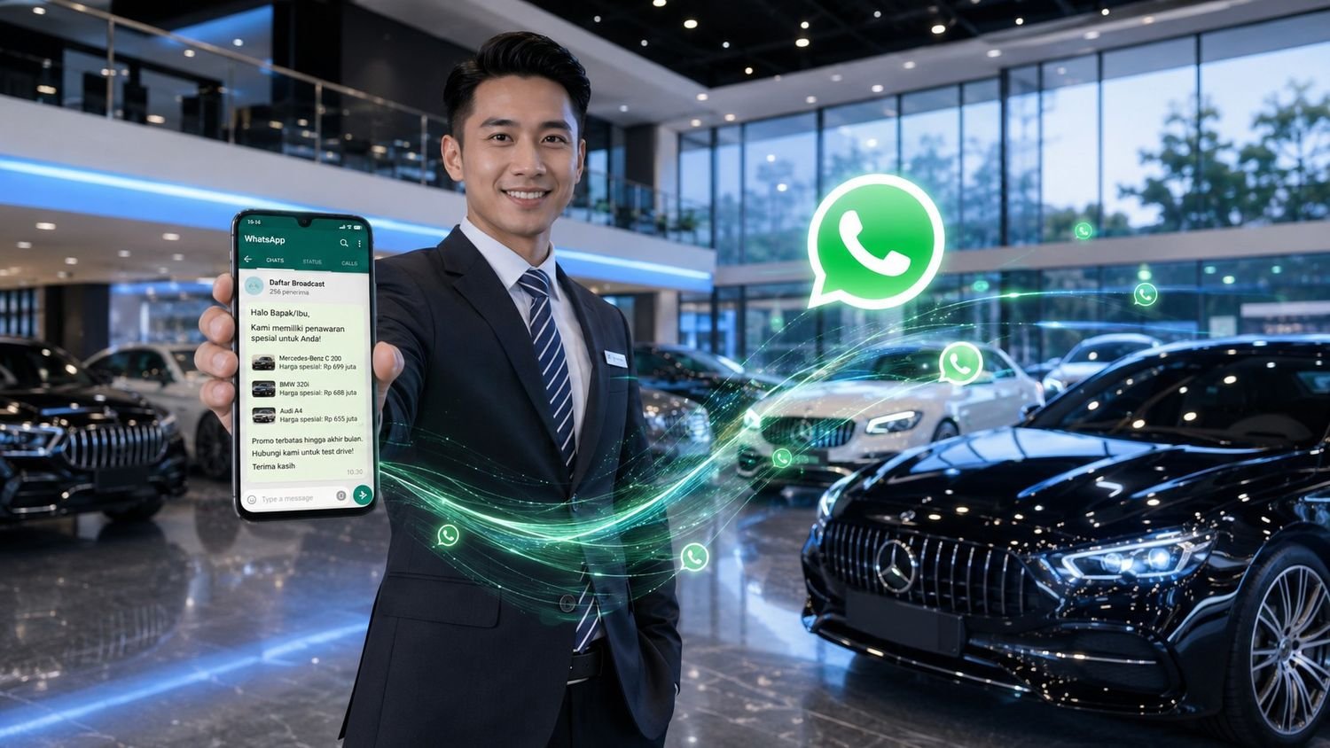 Dalam artikel ini, LenteraKalimantan.net akan mengulas secara lengkap strategi cara sales mobil jualan banyak, sekaligus review mendalam tentang WAStorm — mulai dari fitur, manfaat, hingga cara menggunakannya untuk meledakkan angka penjualan Anda.