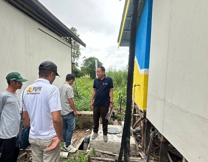 Perluas Akses Sanitasi Layak, Dinas PUPR Kalsel Rampungkan Pembangunan 40 Tangki Septik